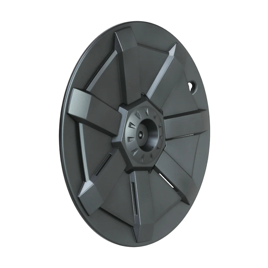 19” Cybertruck Wheel Covers for Tesla Model Y (Matte Black)