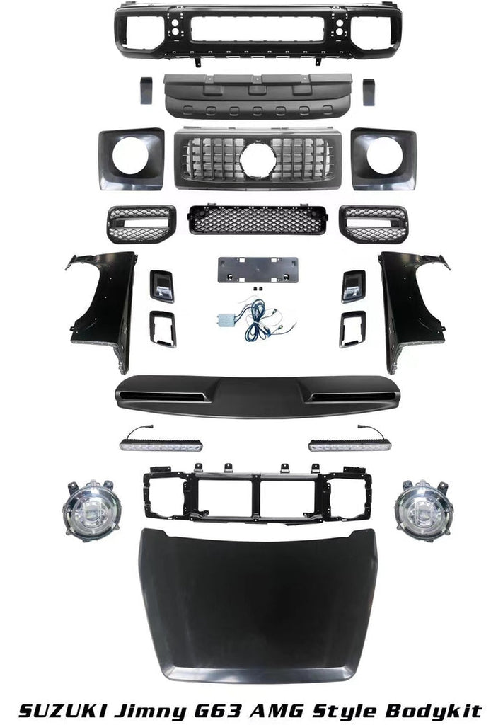 Suzuki Jimny G63 style kit rear view