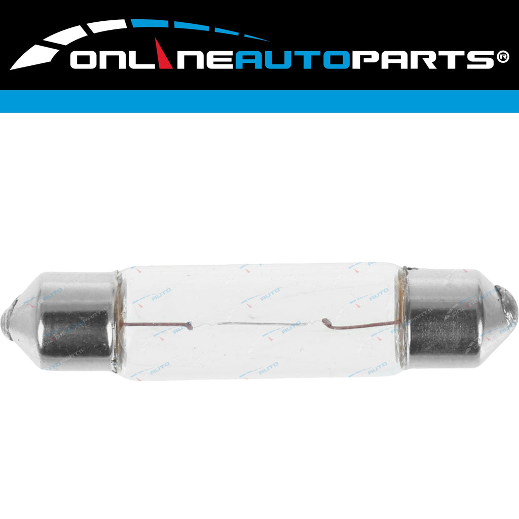 Pack of 10 Auto Bulbs 12v 3W 8x36mm Festoon