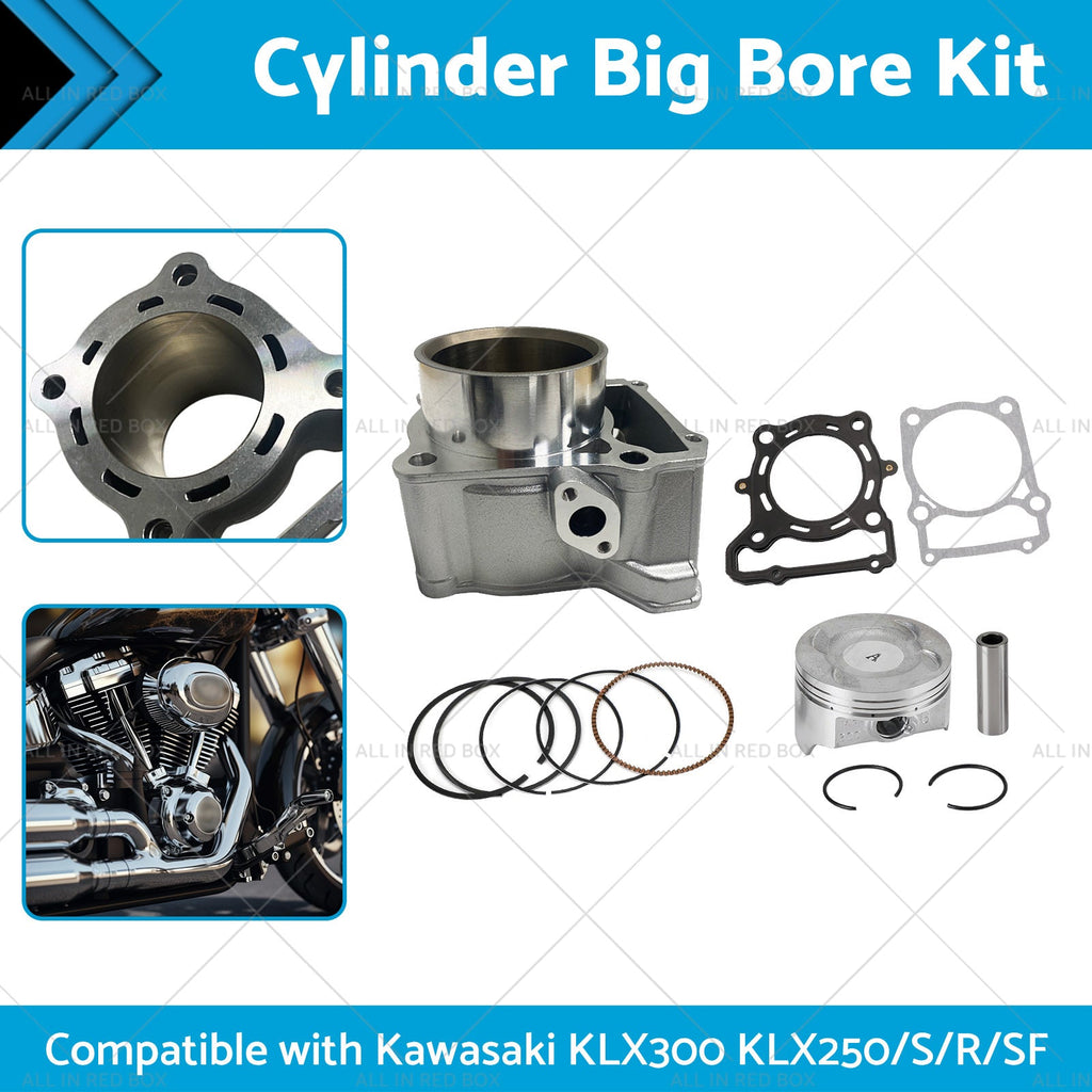 78mm Cylinder Big Bore Kit Suitable For Kawasaki KLX300 / KLX250 S / R / SF 1993-2014-1