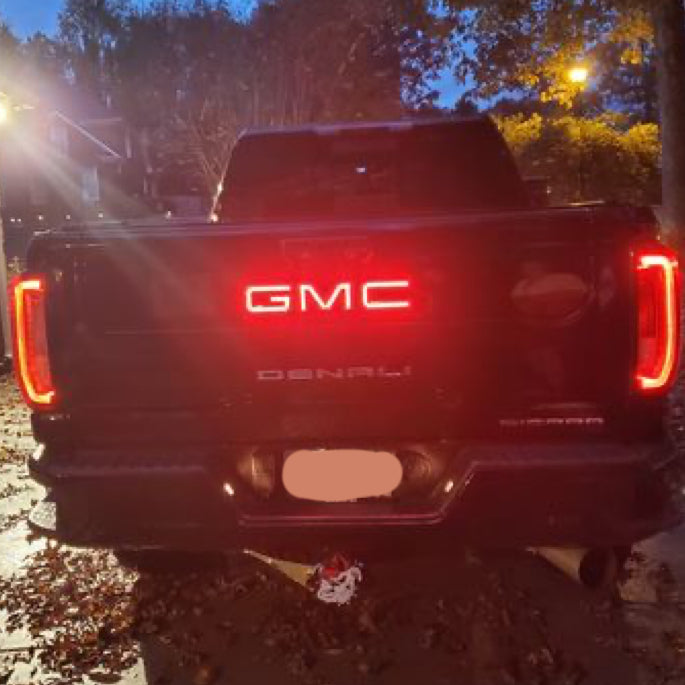 RGBW Color-Changing GMC Emblem for 2007-2025 GMC Sierra Trucks-2