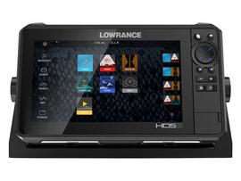 Lowrances HDS-9 Live with Active Imaging 3-in-1 Transom Mount Transducer & C-MAP Pro Chart
