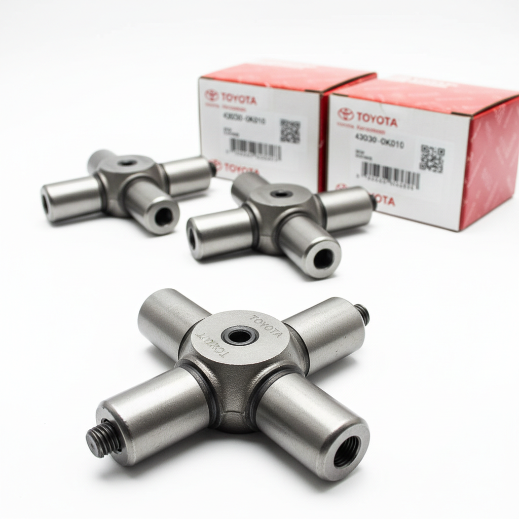 Universal joint close-up view