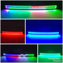 Load image into Gallery viewer, 31.5&quot; Curved RGB Chasing Halo Light Bar-1