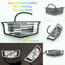 Load image into Gallery viewer, Cadillac logo Light Escalade /CT4/ CT5/ CT6/ XT4 /XT5/ XT6 /ATS /XTS front led cadillac emblem crystal dynamic steamer logo middle grill light-3