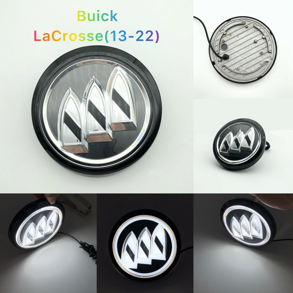Buick logo light with LED Glow - Perfect Upgrade for LaCrosse/Regal/GL8/Verano-6