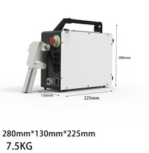 Load image into Gallery viewer, TPC-50W Backpack Pulse Laser Cleaning Machine – Ultra-Portable Precision Surface Cleaning System