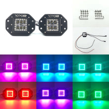 Load image into Gallery viewer, 3.2&quot; 30W RGB Flush Mount Led Pod Lights-0