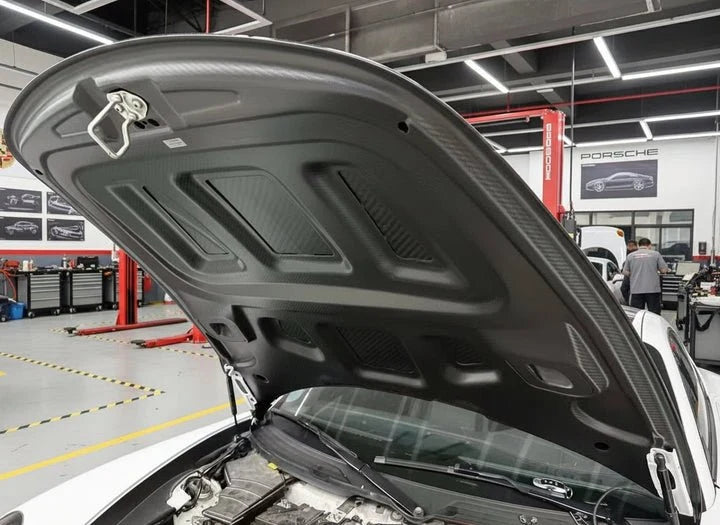 Dry-Carbon Prepreg GT4 Style Bonnet for Porsche 987/997