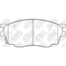 Load image into Gallery viewer, Techstop DB1682 Front Brake Pads for Mazda