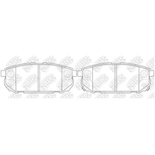 Load image into Gallery viewer, Rear Brake Pads For Kia - TECHSTOP DB1816 PN0798