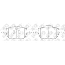 Load image into Gallery viewer, Front Brake Pads For Ford Mazda Volvo BREMTEC BT1523 PN0365