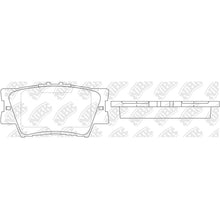 Load image into Gallery viewer, ROYALE BP1832 Rear Brake Pads for Lexus Toyota