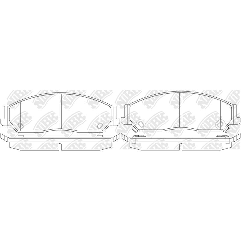 BREMBO P99018N Front Pads For Toyota BYD