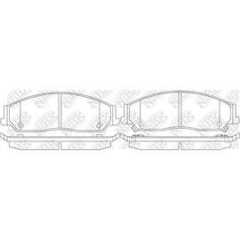 BREMBO P99018N Front Pads For Toyota BYD