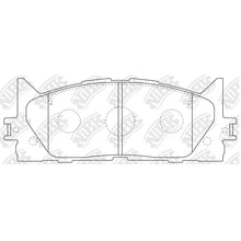 Load image into Gallery viewer, RDA RDC2061 PN1521 Front Brake Pads for Lexus Toyota