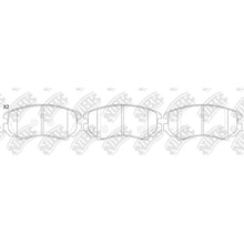 Load image into Gallery viewer, BREMTEC BT575 PN0377 Front Pads For Hyundai Kia