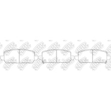 Load image into Gallery viewer, TEMB DB2355 PN8812 Rear Pads For Honda