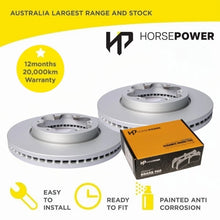 Load image into Gallery viewer, Front Ceramic Brake Pads and Rotors Set for Toyota HIACE KDH TRH 2005-18