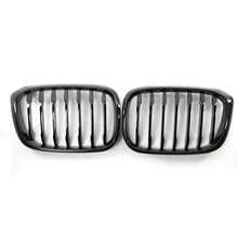 Load image into Gallery viewer, Gloss Black Front Bumper Kidney Grill Grille For BMW X3 G01 X4 G02 2018-2021 ST