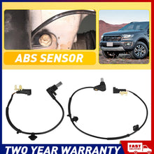 Load image into Gallery viewer, 2Pcs Rear ABS Wheel Speed Sensor For Ford Ranger PX 2011-22 3.2L P5-AT Platform