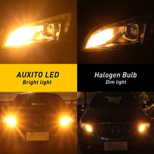 Load image into Gallery viewer, 2X AUXITO T20 7443 7440 W21W 26-LED BRAKE CAR STOP TAIL LIGHT BULB 12V AMBER AU