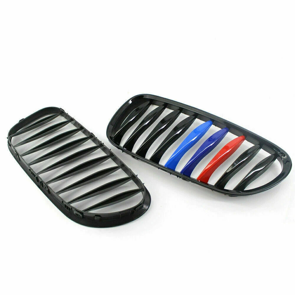 For BMW E85 Z4 M-Color Gloss Black Front Kidney Grill Coupe/Convertible 03-08 S