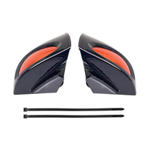 Load image into Gallery viewer, Dark Blue Rear View Mirrors Amber Turn Signals For BMW R1100RT R1100RTP R1150RT