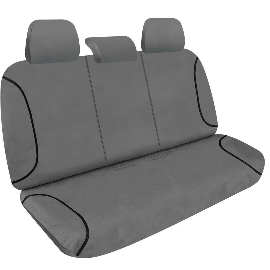 Sperling Tradies Canvas Rear Grey Seat Covers Suits Landcruiser 200 Series 20...
