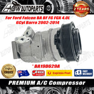 Air Con A/C AC Compressor for Ford Falcon BA BF FG FGX 4.0L Barra 2002-2014