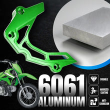 Load image into Gallery viewer, Green motorcycle sprocket cover chain guard for Kawasaki KLX110 2002+ KLX110L
