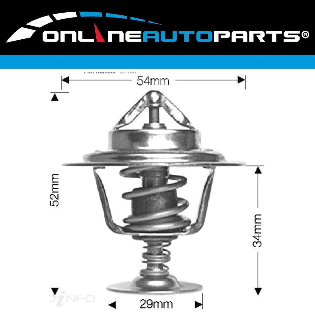 Dayco Thermostat for Jaguar XJR X300 6cyl 4.0L 1994~1997