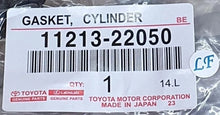Load image into Gallery viewer, Toyota Corolla Genuine Valve Rocker Cover Gasket 11213-22050 Fit Engine 1ZZFE