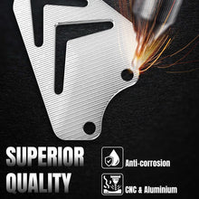 Load image into Gallery viewer, Fits For Ducati DesertX CNC Billet Passenger Heel Guards Matt Anodized Silver ST
