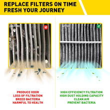Load image into Gallery viewer, Carbon Cabin Air Filter for Mitsubishi Pajero NM NP NS NT NW NX 2000-19 CAC10100