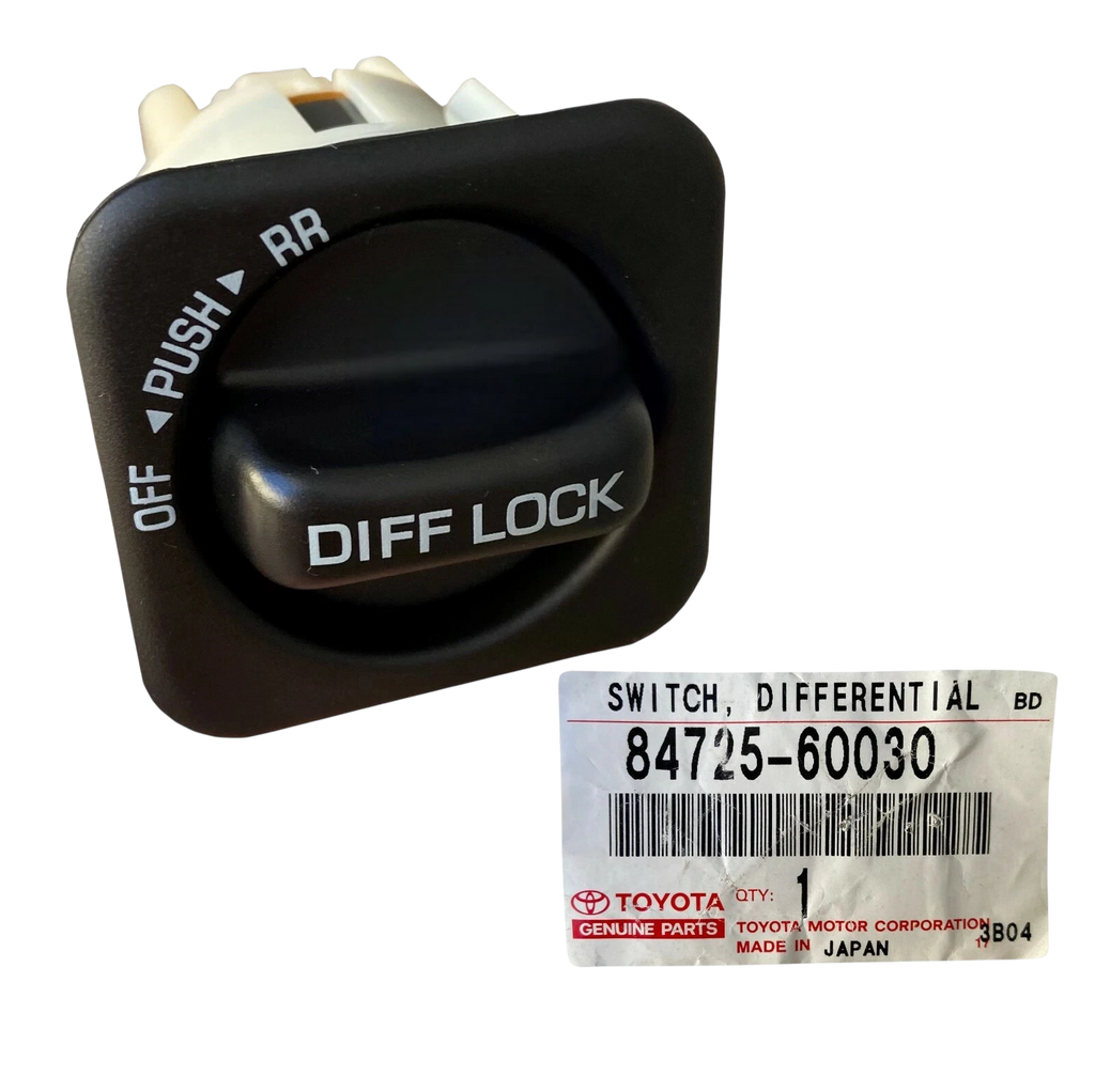 GENUINE Toyota LandCruiser Prado Rear Differential Diff Lock E-Locker Switch