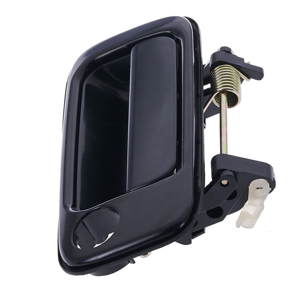 2pc Front Left & Right Outer Door Handle Black For Toyota Landcruiser J80 90-98