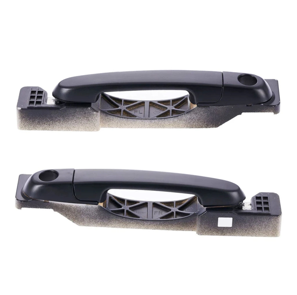 Door Handle Outer for Hyundai Accent 05-09 Set of 2 Black FRONT LEFT+RIGHT