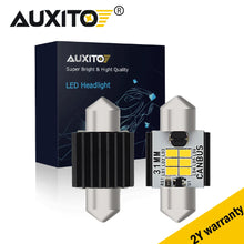 Load image into Gallery viewer, 31mm BRIGHT Festoon Super White Car LED Dome Interior Roof Light Bulb 30mm 32mm