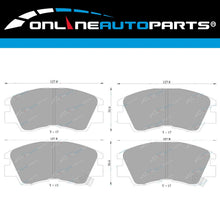 Load image into Gallery viewer, Front Disc Brake Pads Set for Mitsubishi Triton ME MF MG MH MJ 1986~1996 Ute
