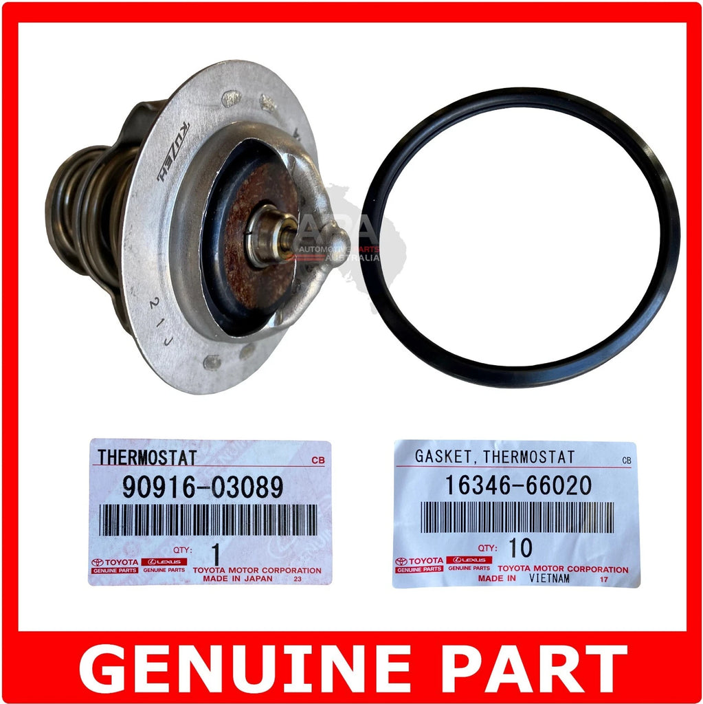 GENUINE Toyota LandCruiser 70 80 100 200 Series 1FZ 1HZ 1HD T 1VD Thermostat 76C