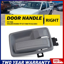 Load image into Gallery viewer, for Holden Rodeo TF 1988-03 Right Front/Rear Inner Inside Door handle Grey