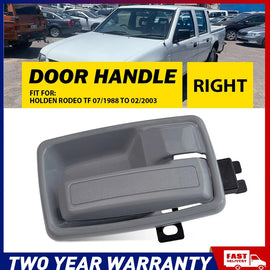 for Holden Rodeo TF 1988-03 Right Front/Rear Inner Inside Door handle Grey