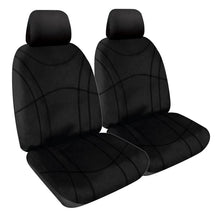 Load image into Gallery viewer, Sperling Getaway Neoprene Front Black - Black Stitch Seat Covers Suits Everes...