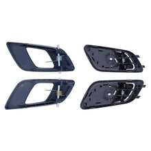 Load image into Gallery viewer, 4 Front &amp; Rear Left + Right Door Handle Inner Black for Ford Ranger &amp; Mazda BT50