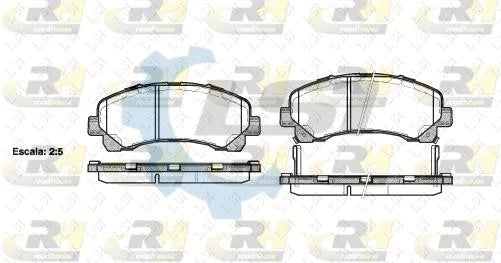 Front Brake Pads and Disc Rotors Set for Isuzu D-Max TFS 5/2012-1/2013 300mm