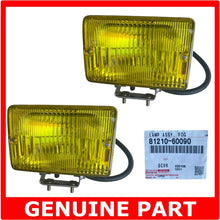 Load image into Gallery viewer, GENUINE Toyota LandCruiser 70 Series 1990-2006 Bumper Fog Light Lamp Set