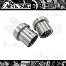 Load image into Gallery viewer, 2x 62 mm All Stainless Steel Trailer Bearing Protectors. Bearing Buddy