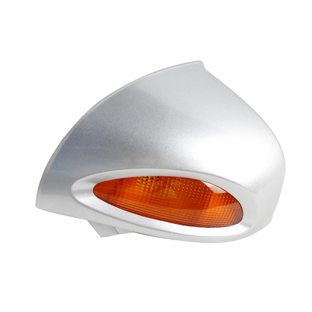 2x Rearview Side Mirrors Amber Turn Signal for BMW R1100RT R1100RTP R1150RT ST