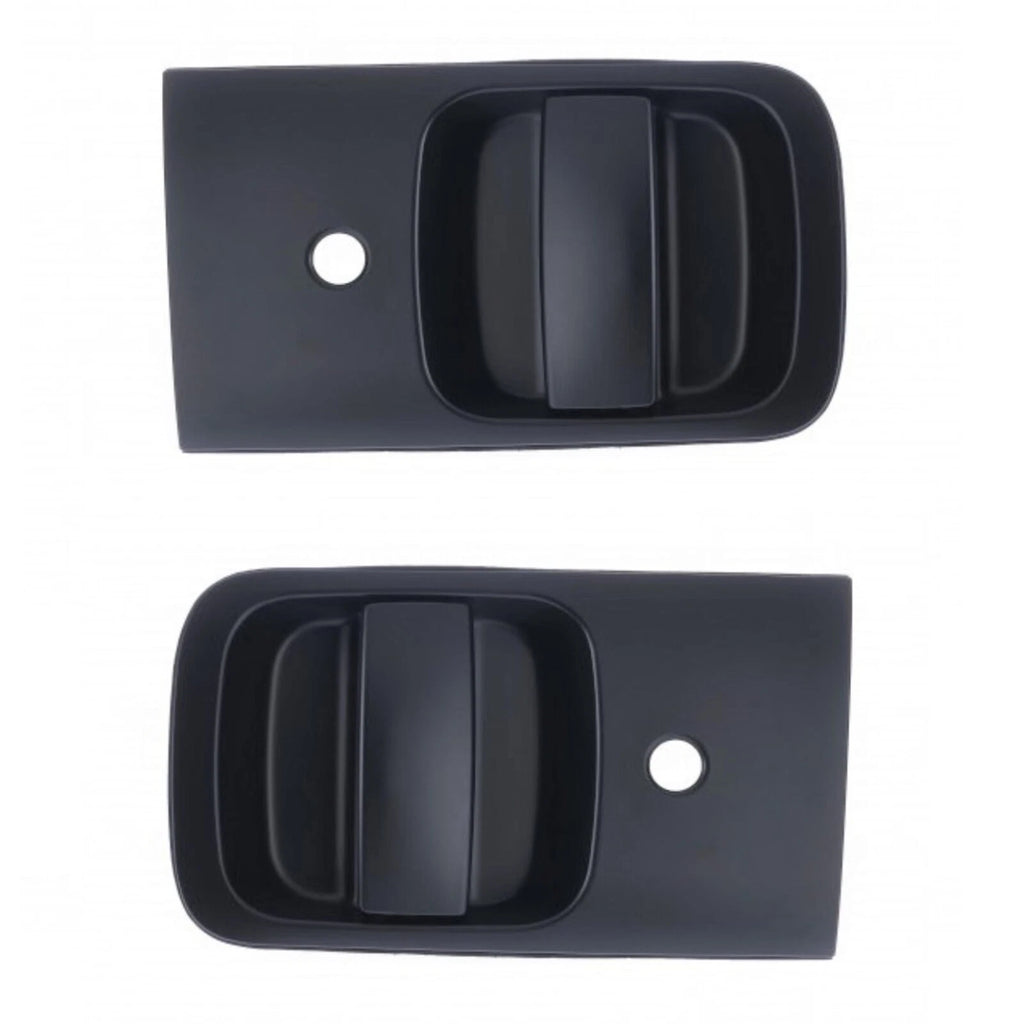 2 pcs Set Outer Sliding Door Handle Black for Hyundai I800, Starex, H1, 2007-